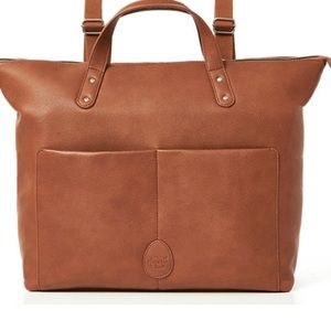 PacaPod Saunton Tan Travel Diaper Bag